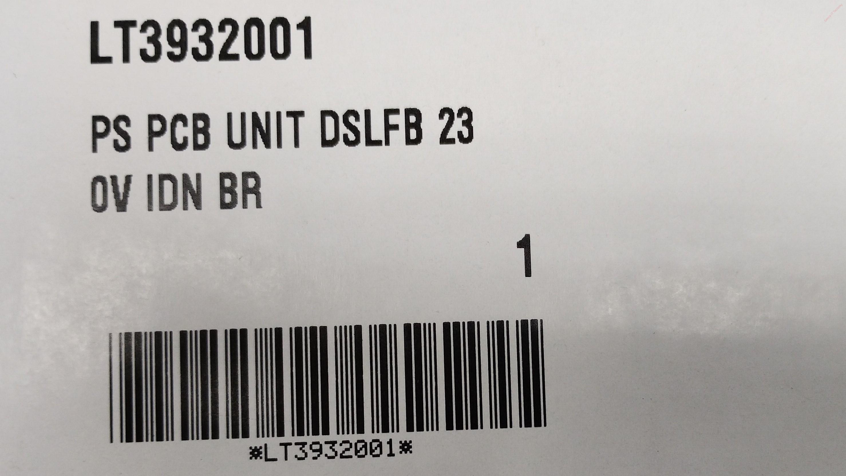 BROTHER PS PCB UNIT LT3932001