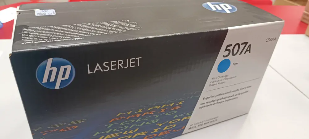 HP CE401A - 507A originální toner azurový