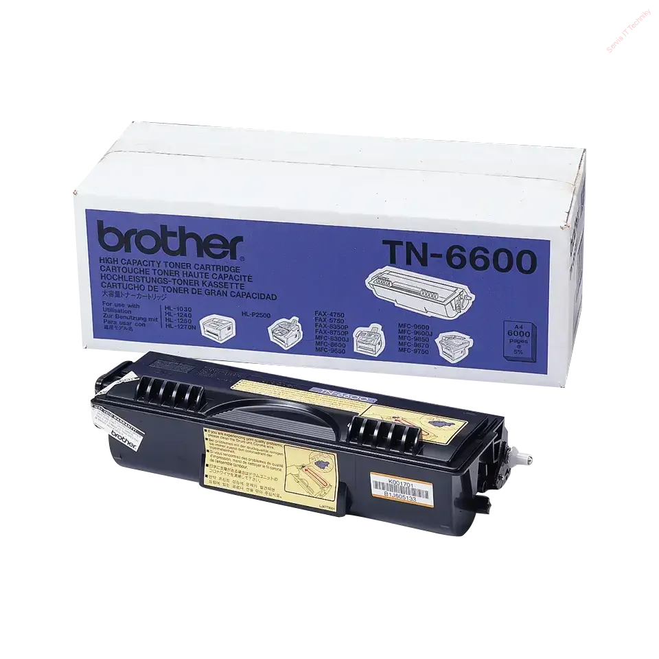 BROTHER originální černý toner TN-6600