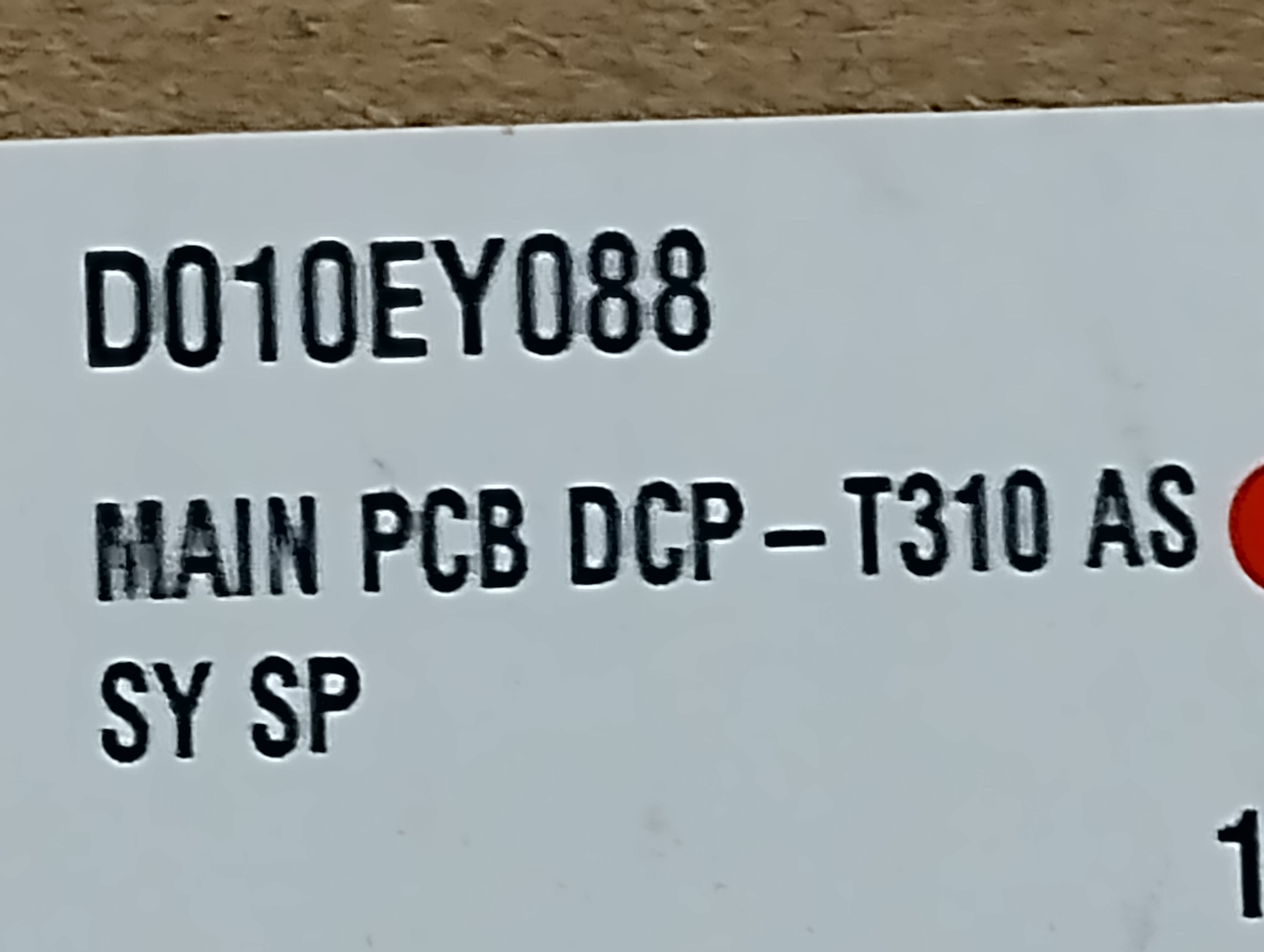 Brother MAIN PCB DCP-T310 - D010EY088 