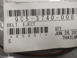 Canon BELT, EJECT - QC5-3740-000