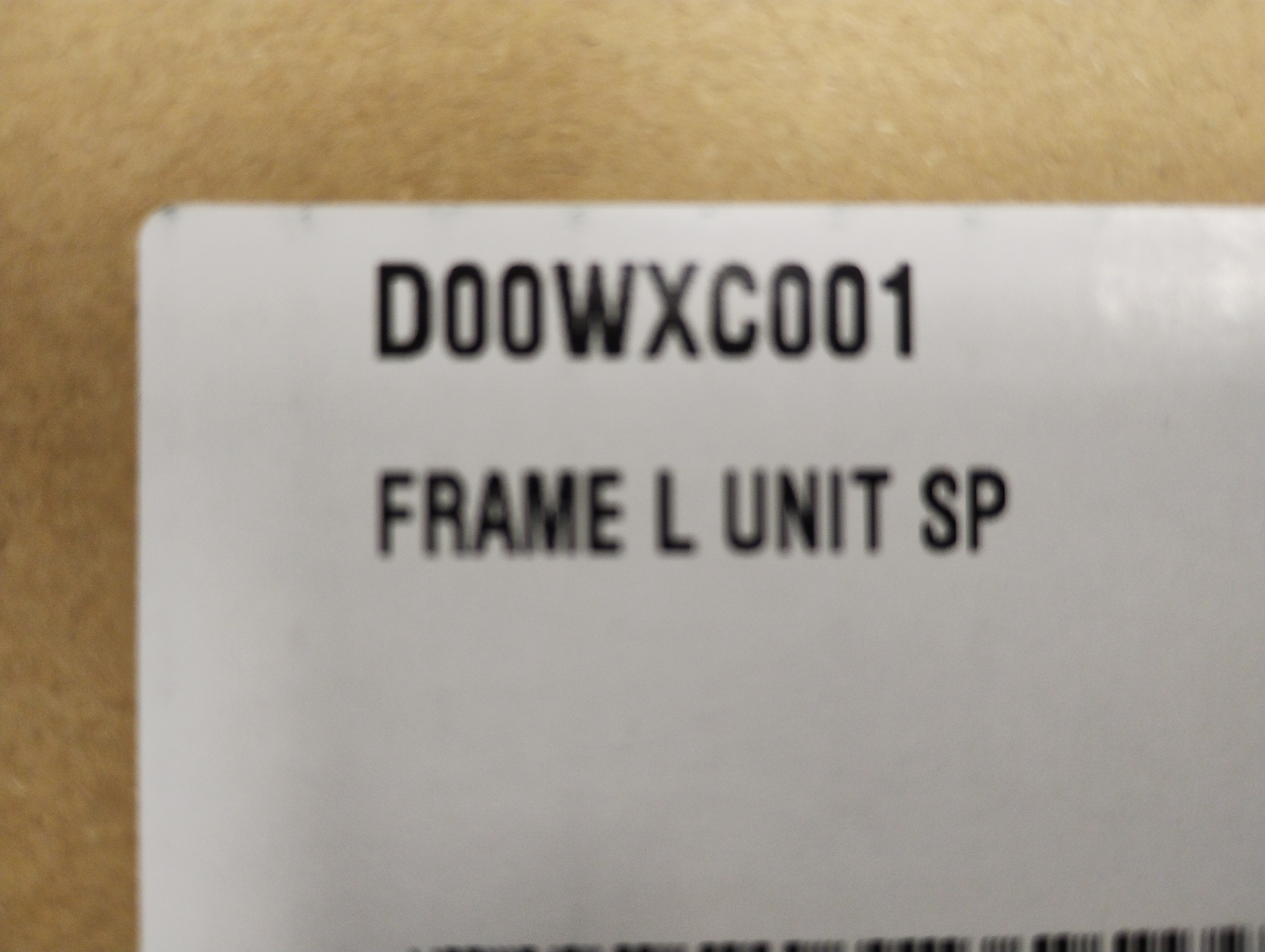 Brother FRAME L UNIT SP - D00WXC001