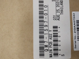 Canon MAIN PCB ASSEMBLY - QM7-1597-010