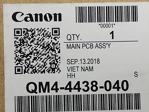 Canon MAIN PCB ASSEMBLY - QM4-4438-040