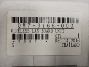 Canon WIRELESS LAN BOARD UNIT - QM7-3166-000