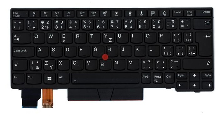 Lenovo CZ/SK klávesnice X280 01HX584 - BX105786
