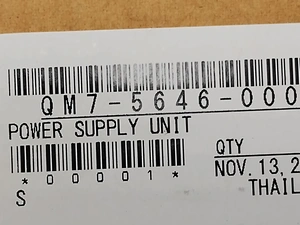 Canon POWER SUPPLY UNIT - QM7-5646-000