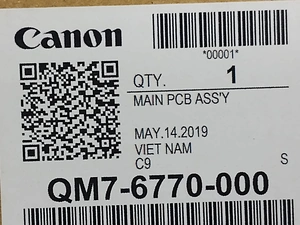 Canon MAIN PCB ASSEMBLY MD - QM7-6770-000