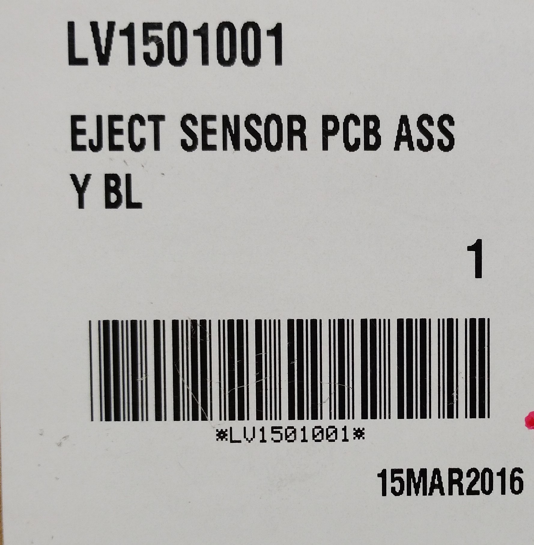 Brother EJECT SENSOR PCB ASSY - LV1501001
