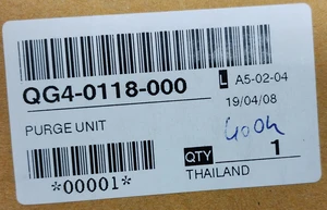 Canon – PURGE UNIT - QG4-0118-000