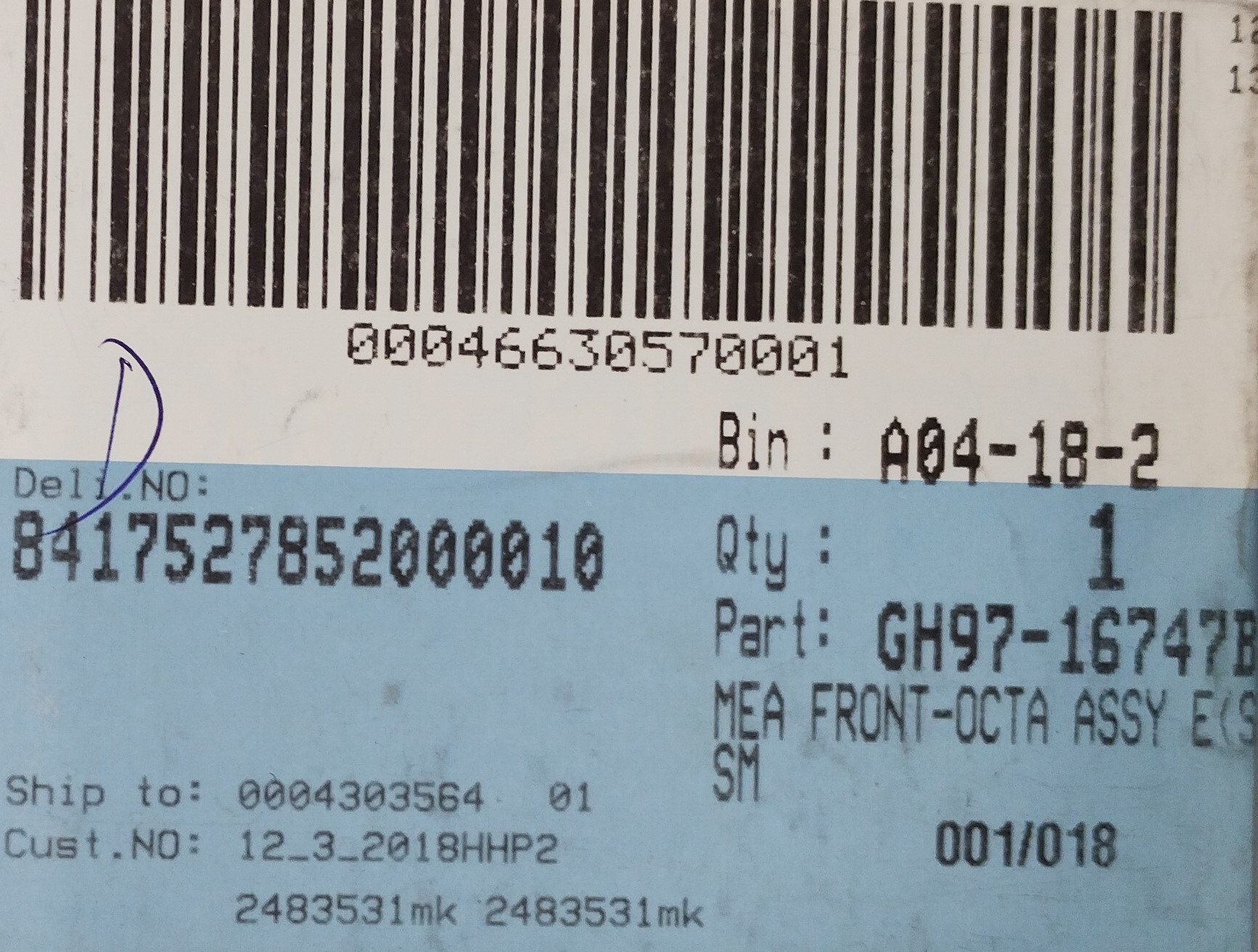 Samsung LCD Displej + Dotykové Sklo (Black) A300F – GH97-16747B