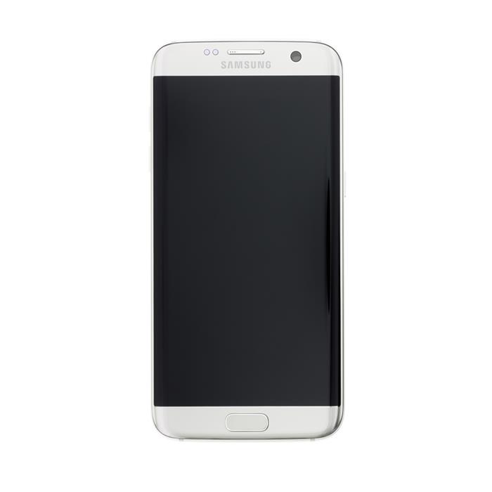 Samsung LCD Displej + Dotykové Sklo + Rám (Silver) SM-G935F - GH97-18533B