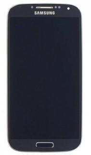 Samsung LCD Displej + Dotykové Sklo + Rám (White Frost) SM-i9505 - GH97-14655B