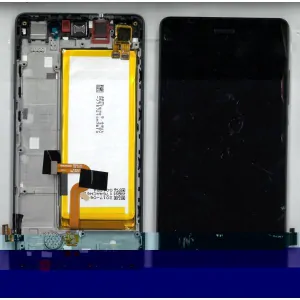 LCD Huawei Ascend P8 Lite Frame ALE-L21,Black - 02350KCB