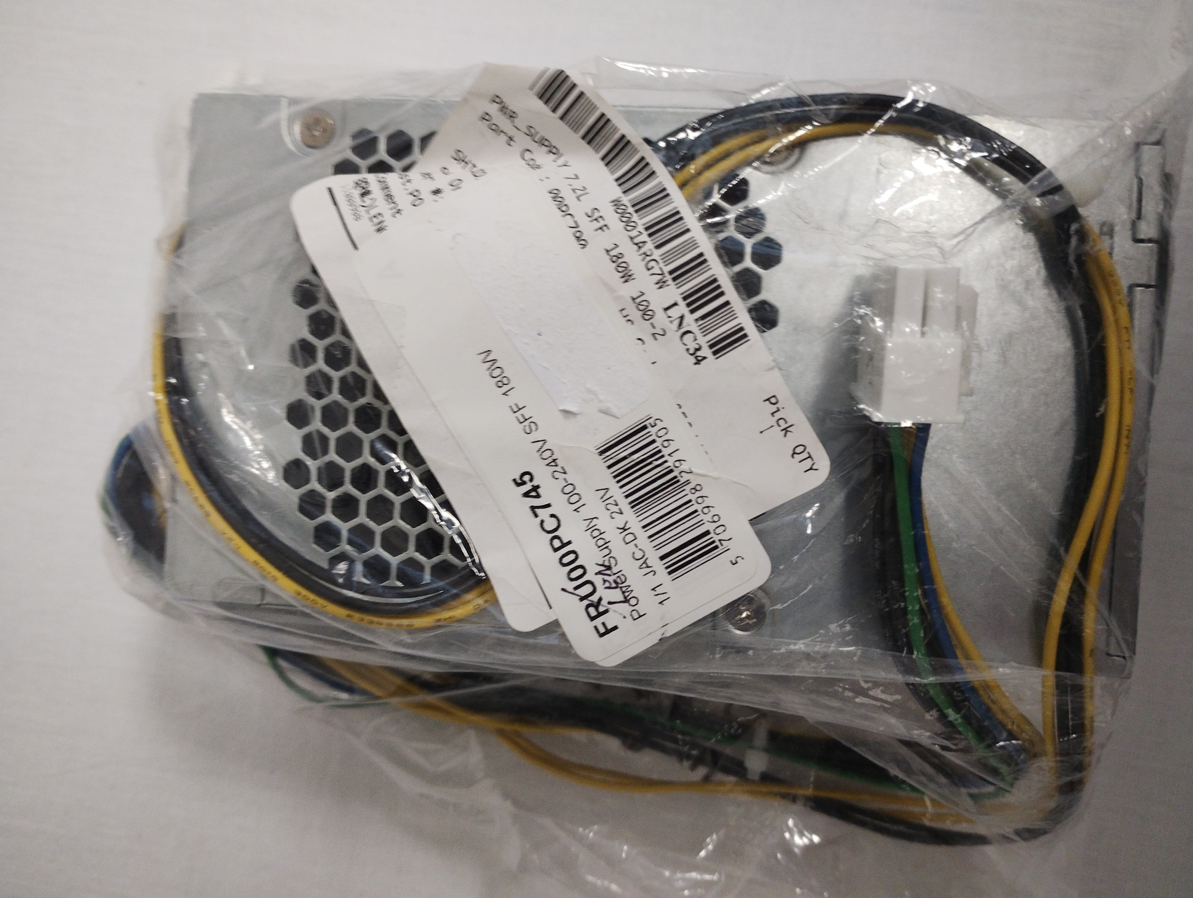 Lenovo Power Supply 100-240V SFF 180W - FRU00PC745