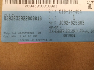 SAMSUNG PBA MAIN - JC92-02530B