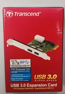 Transcend TS-PDU3 USB 3.0 Expansion Card