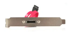 VALUE S-ATA II Slot bracket 1Port, 50cm