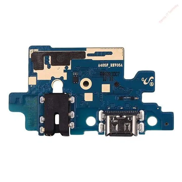 Samsung Galaxy A40 SM-A405F - nabíjecí konektor PCB deska - GH96-12454A