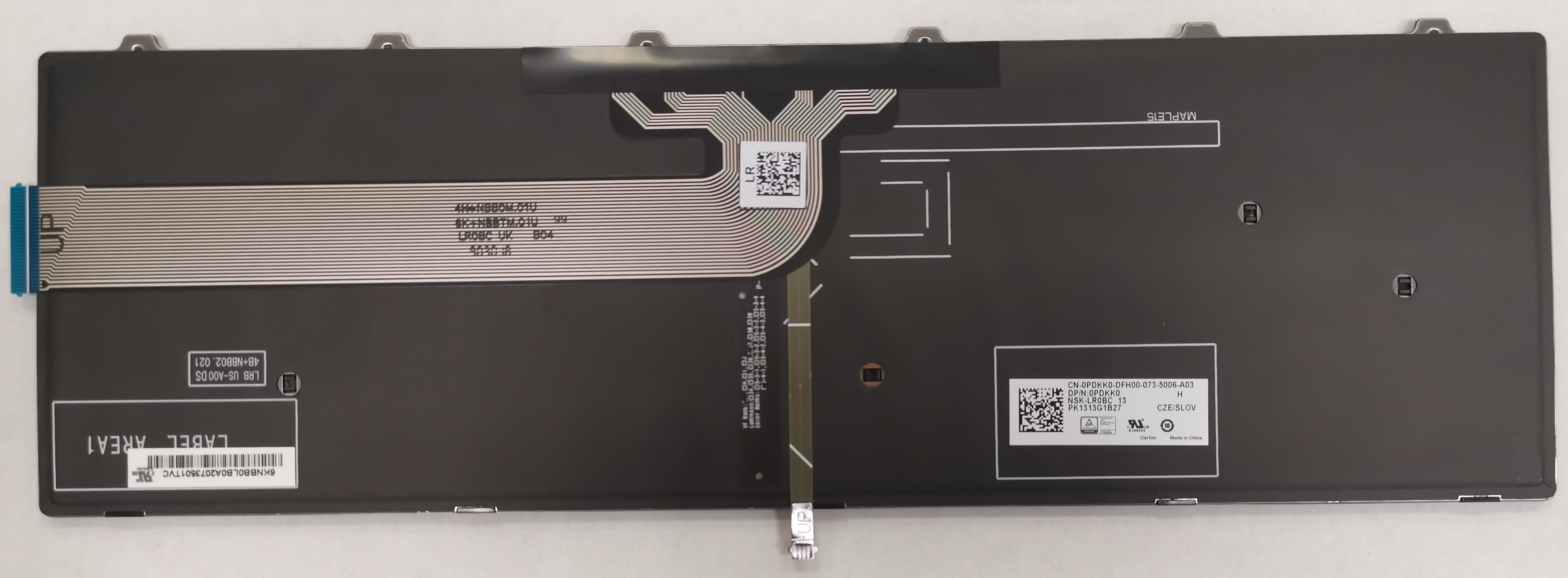 original klávesnice CZ / SK Dell Vostro 3546 3549 3558 3559 3561 3562 3565 3568 3572 3578 3580 Latitude 3550 3560 3570 3580 - PDKK0 