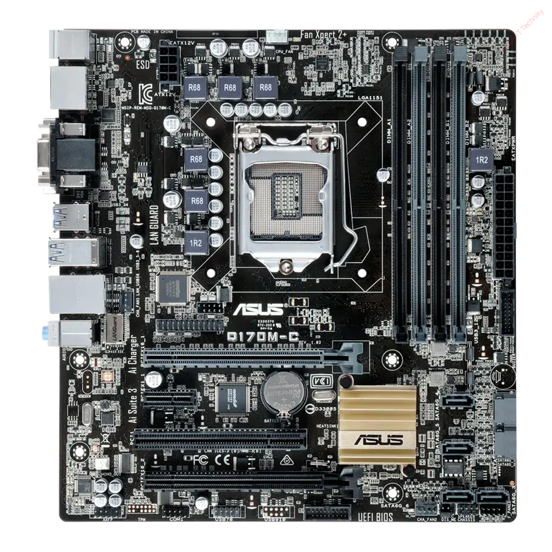LGA1151 základní deska Asus Q170M-C pro 6gen/7gen Intel CPU