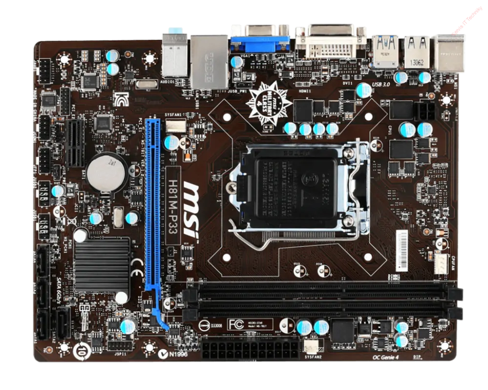 LGA 1150 základní deska MSI H81M-P33