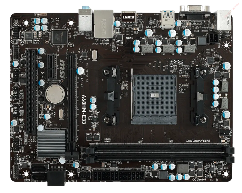 základní deska MSI pro AMD CPU - FM2+ MSI A68HM-E33