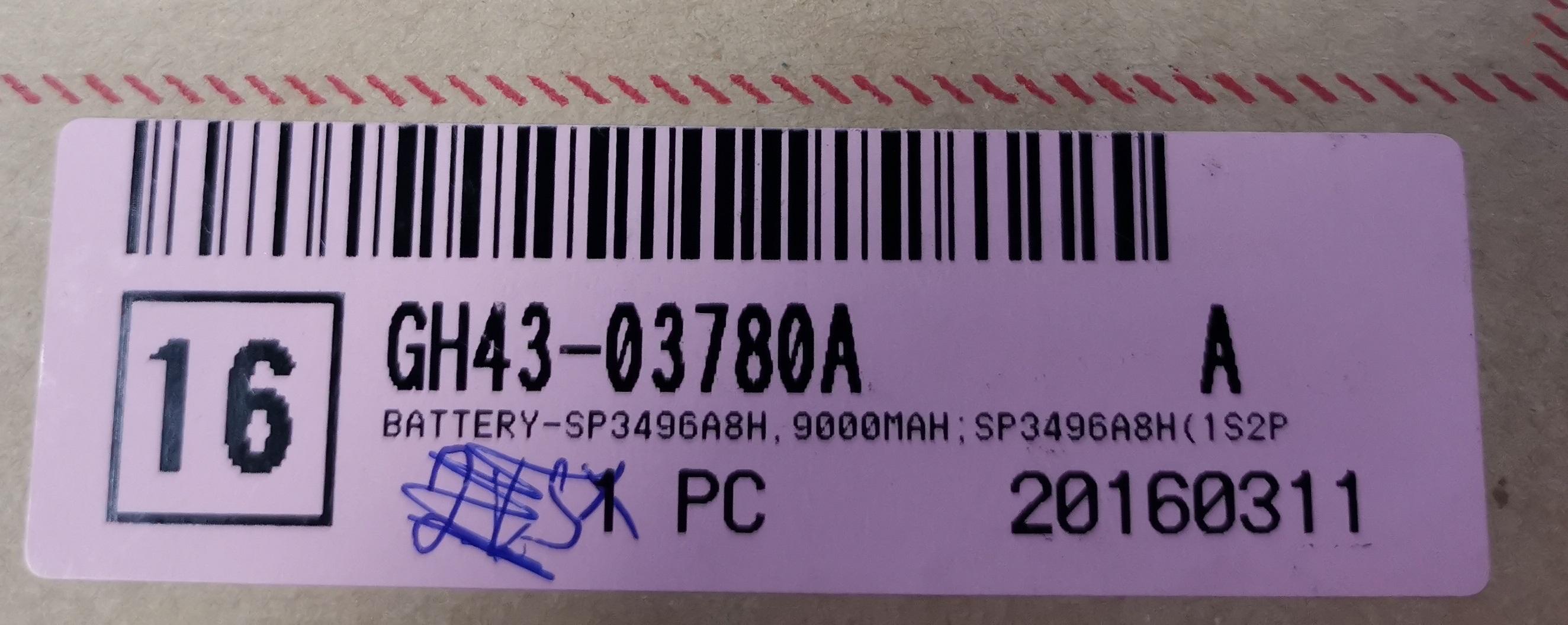 Original Samsung batérie 9000mAh, GH43-03780A pro Google Nexus 10 Tab