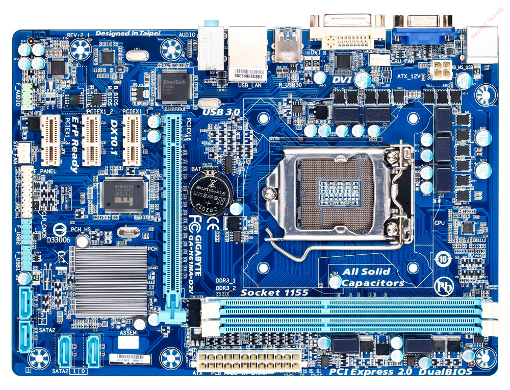 LGA 1155 základní deska GA-H61MA-D2V (rev. 2.1)