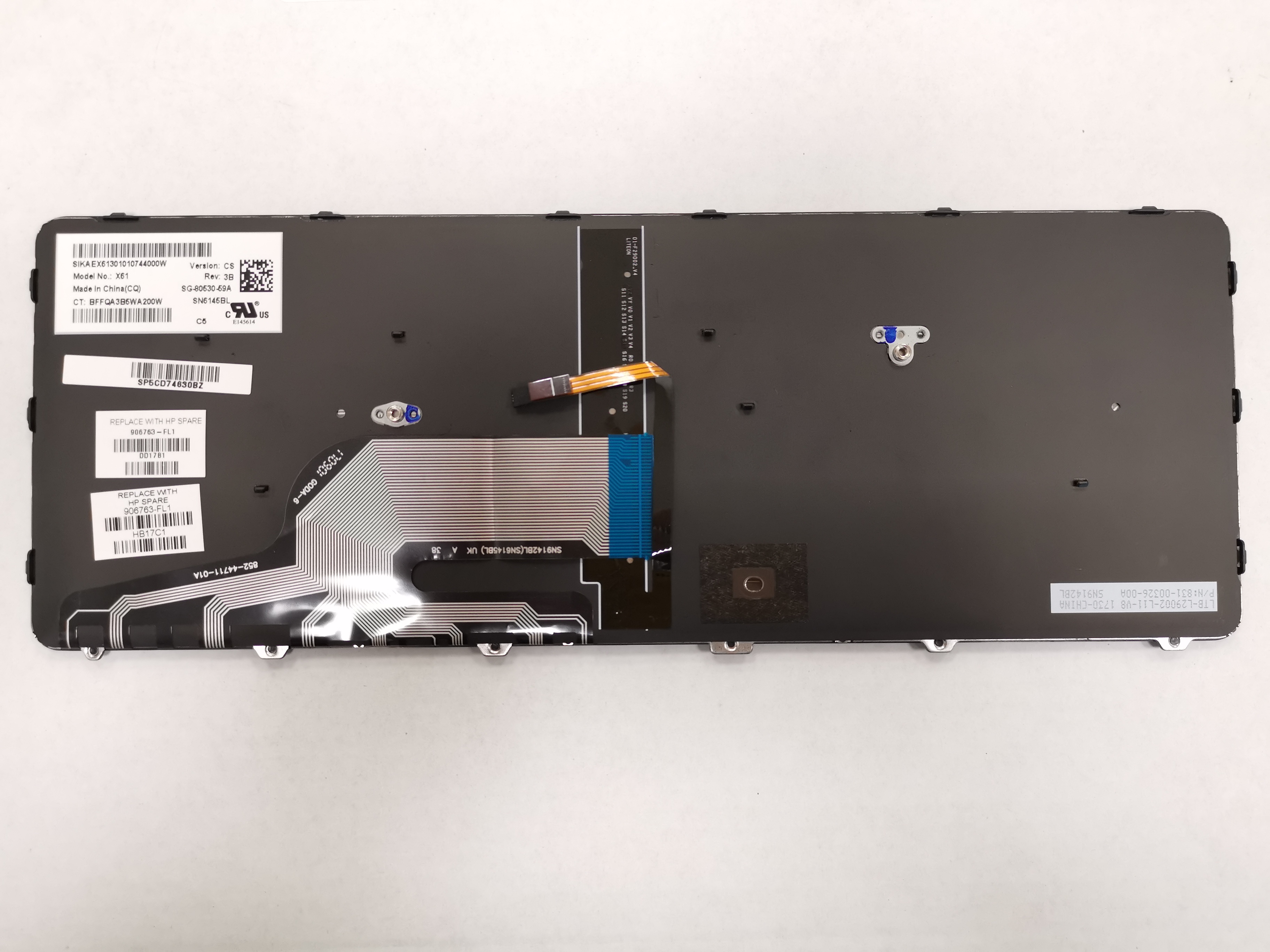 Klávesnice s podsvícením HP Probook 430 G3 G4 440 G3 G4 - 906763-FL1