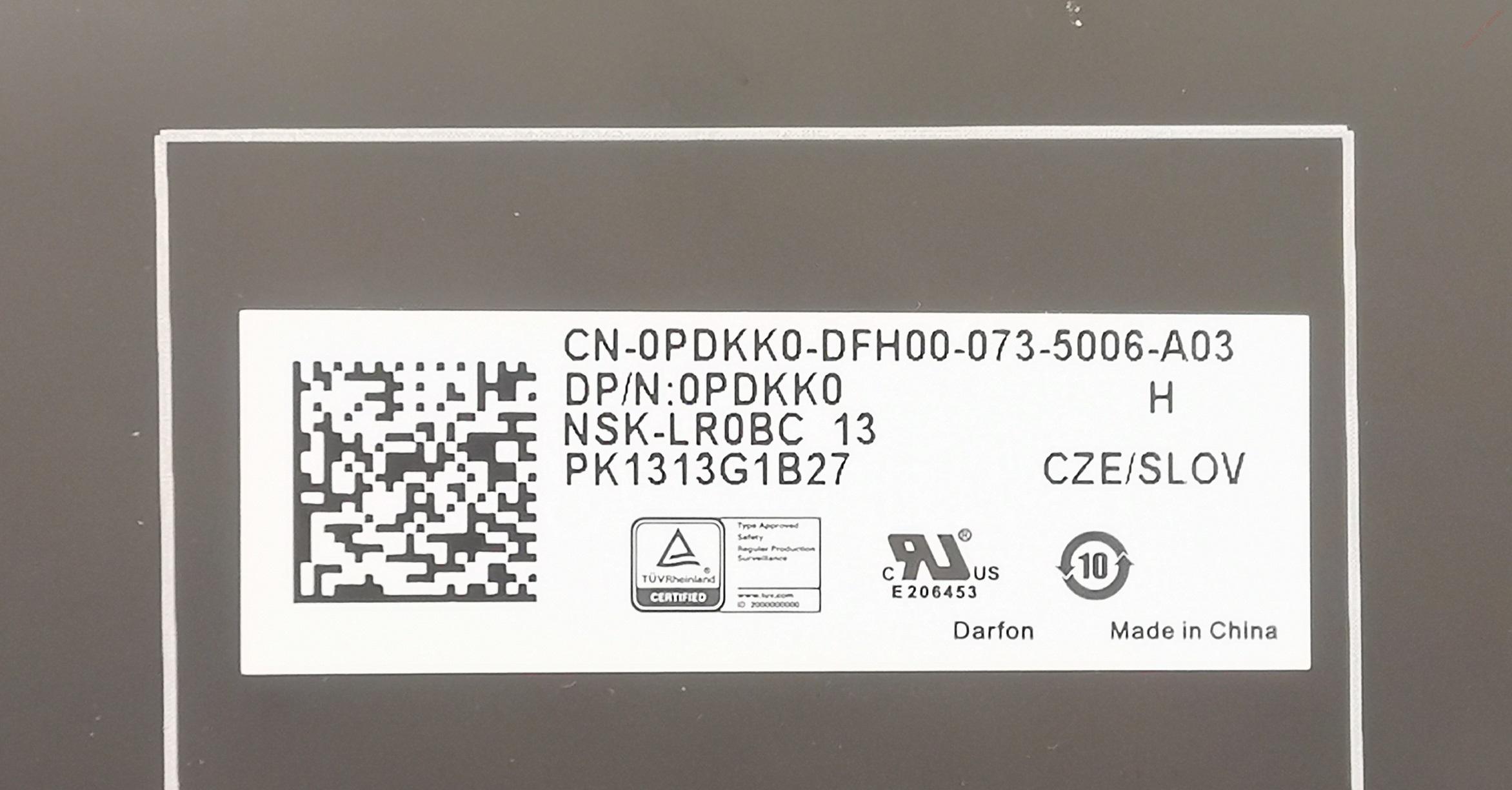original klávesnice CZ / SK Dell Vostro 3546 3549 3558 3559 3561 3562 3565 3568 3572 3578 3580 Latitude 3550 3560 3570 3580 - PDKK0 