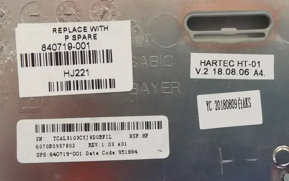 vrchní kryt s klávesnicí pro notebook HP ProBook 640 G2 - 840719-001