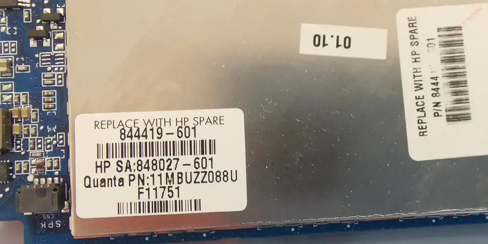 základní deska pro notebook HP Elitebook 1040 G3 / i7-6500U 8GB - PN: 844419-601 