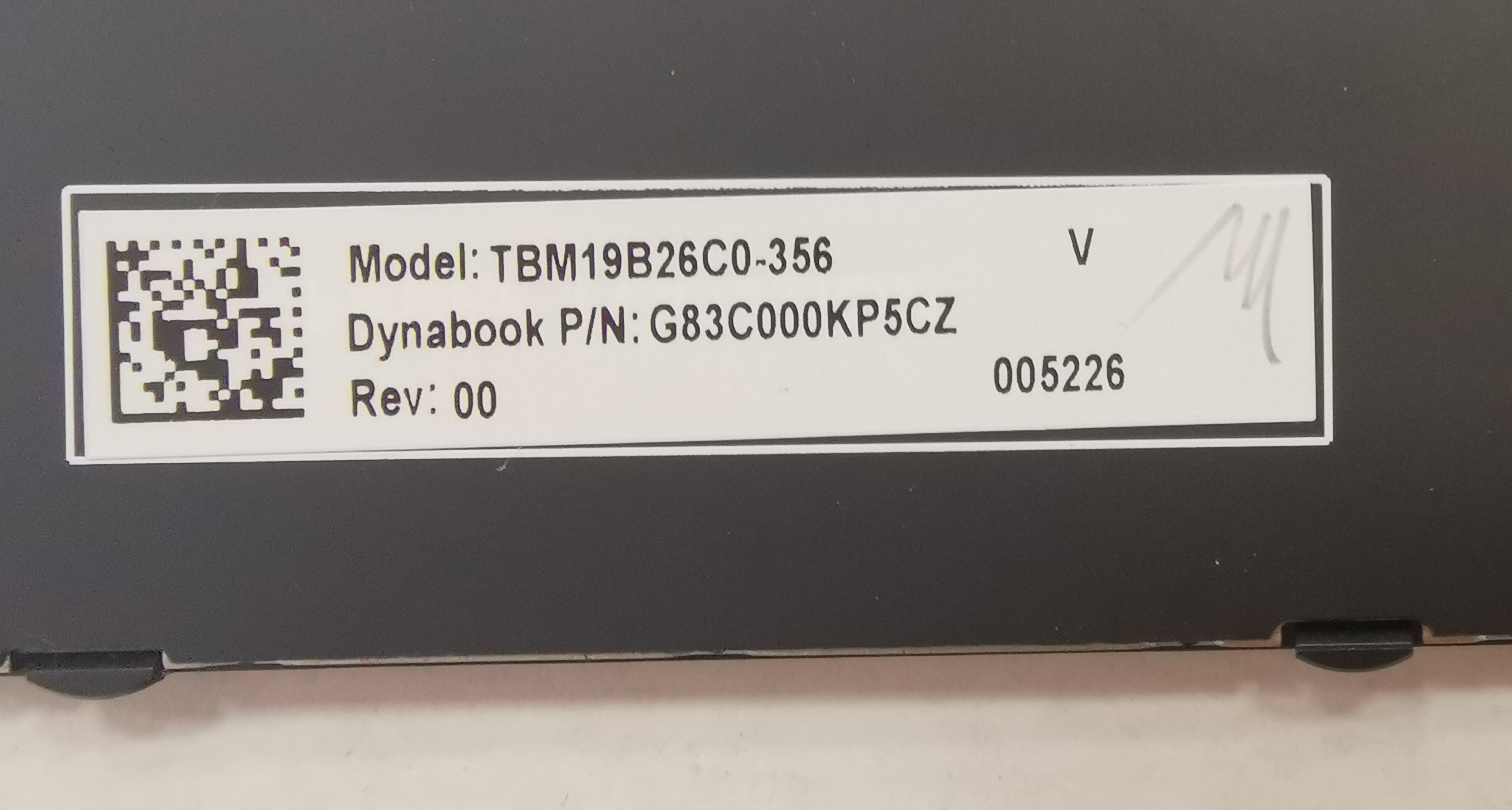 originál klávesnice pro Toshiba / Dynabook notebook - P000799920
