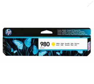 HP 980 Inkoustová náplň žlutá - D8J09A