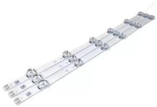 LG LED podsvit LCD panelu 32″ originální sada, celkem 3 pásky 590 mm  - AGF78400001