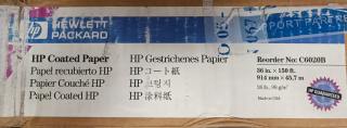 HP C6020B - 914mm x 45,7m - 98g/m2 - otevřená krabice