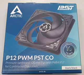 ARCTIC P12 PWM PST CO (black/black) ACFAN00121A